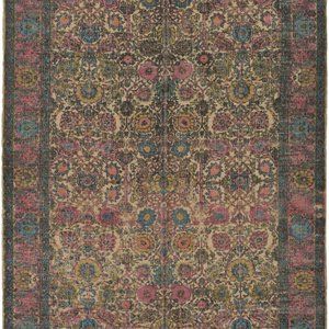 Surya SDI-1002 Shadi Area Rug 2' x 3' Khaki/Pink